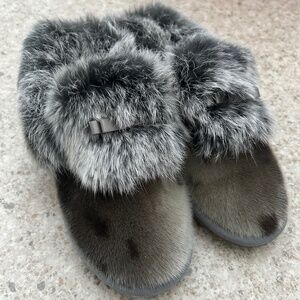Seal skin slippers